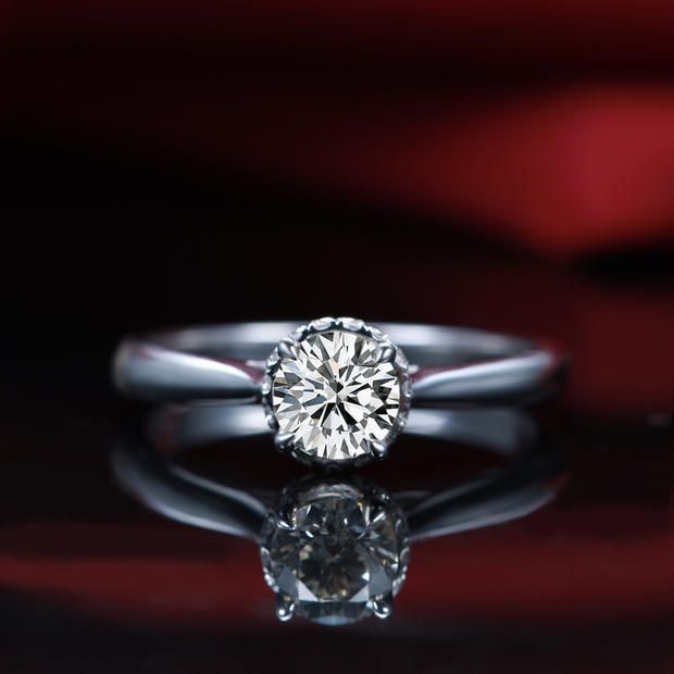 1.5CT Moissanite Round Cut Moissanite Diamond Engagement Ring With Double Halo Ring For Her, Round Diamond Ring