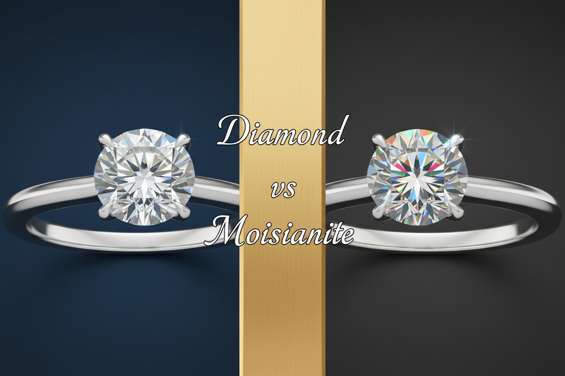 Moissanite vs Diamond: Cost, Brilliance, and Durability Compared