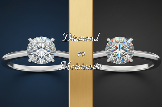 Moissanite vs Diamond: Cost, Brilliance, and Durability Compared